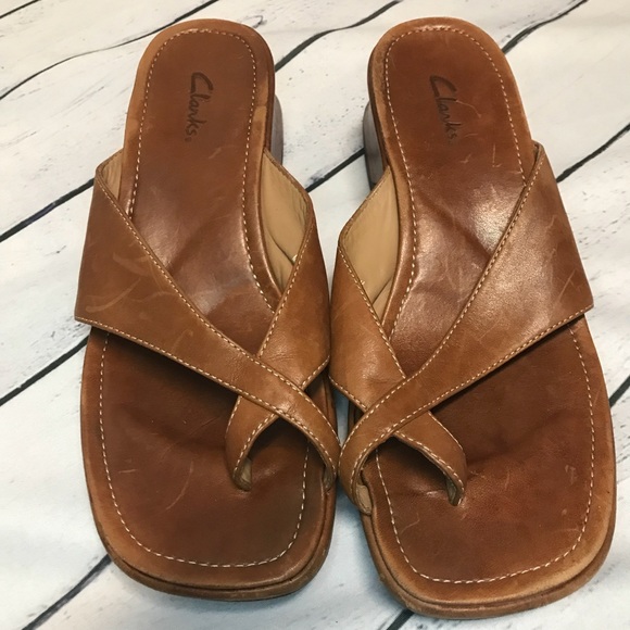 Clarks Shoes - ✨ FEATURED DEAL ✨ Clark’s Brown Leather Sandals